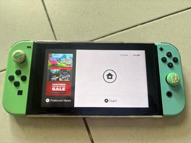 Nintendo Switch V2 Animal Crossing Edition