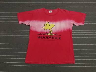 Vintage woodstock peanuts tie die L