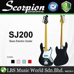 Scorpion SJ200 Bass Deluxe Series 4 Strings Maple