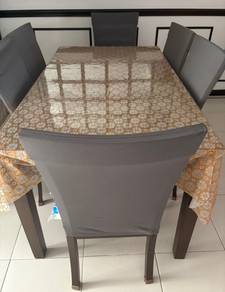 Meja Makan 6kerusi