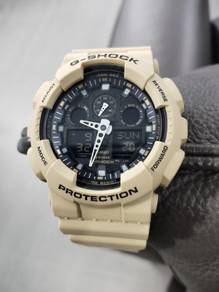 Casio G-Shock GA100 Beige