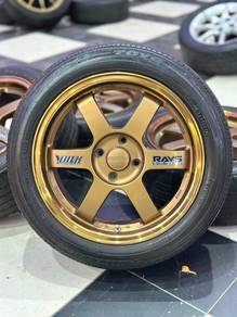 Te37 16 inch sportrim Myvi wira city alza