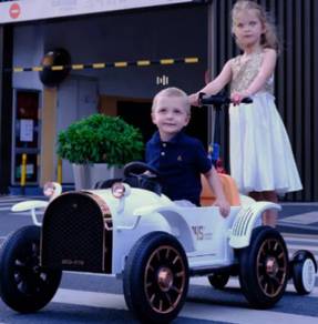 White Childrens Electric SUV Kereta Budak Mainan