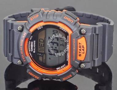 Watch - Casio SOLAR POWER STLS100 ORANGE -ORIGINAL