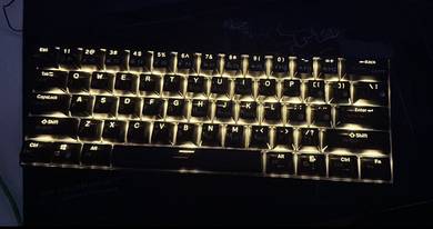 Royal Kludge RK61 60% (Bright Brown Light)