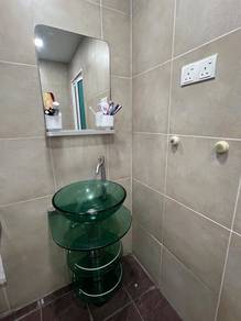 Bathroom sink full set with mirror