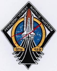 NASA STS-135 Mission ISS Space Flight Patch
