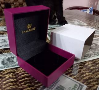 Habib Jewels Bangle Box + Paper Bag