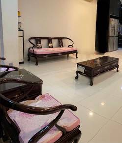 Traditional Solid Wood Living Room Set