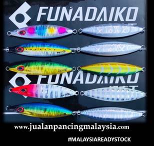 Jigman Funadaiko Volante Jig 60g 90g Glow Uv Jig