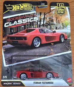 Hotwheels Modern Classics Ferrari Testarossa