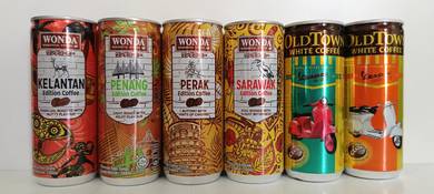 Tin Wonda Oldtown Limited Edition Can Set