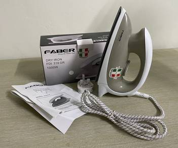 Faber Dry Iron (new) / Seterika (baru)