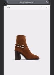 Brown Aldo ankle boots