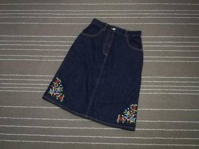 Wrangler gals denim skirt w25