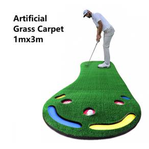 (Grass Version) PGM 1X3M Indoor Golf Putting Mat