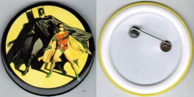 Batman Super Hero #5 Cartoon Button Badge 58mm