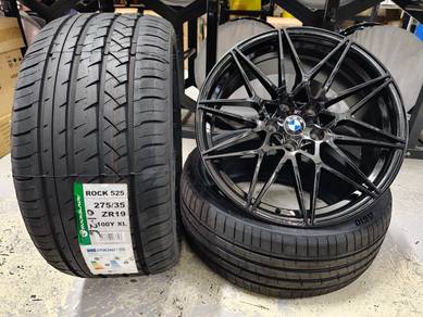 BMW 5 6 Series F10 F06 19" Rim + Tayar R355