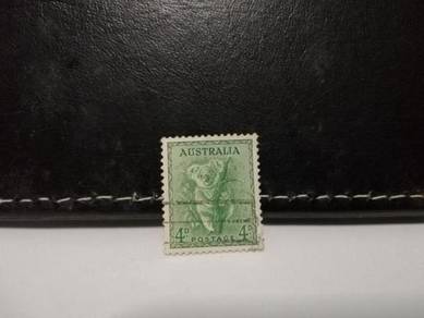 1937 Australia Stamp Koala Bear Animal