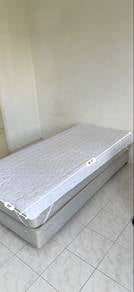 Single Size Mattress + Divan Bed Base Set
