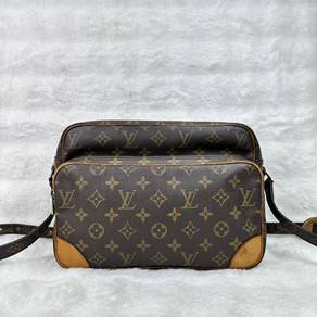 Authentic LV Large Nile Monogram Brown Shoulderbag