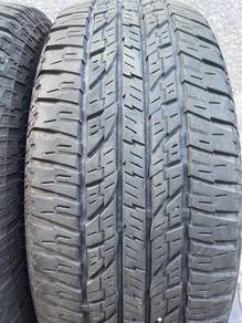 Used Tayar 265/70/16 Yokohama G015 AT TYRE 2biji