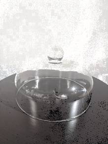 Curve / Glass Cake Dessert Cover