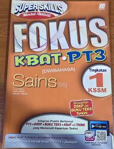 Super Skills Fokus KBAT PTS Sains Tingkatan 1 KSSM