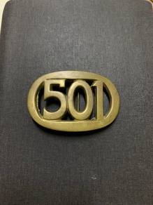 501 Brass Buckle