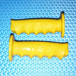 Vintage Oldskool BMX E.M.C Yellow Grips
