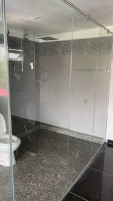 KACA JENIS MANDIAN KERING l shower screen glass