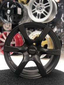 NEW RIM R3 16inc GUNMETAL MYVI ALZA CITY VIOS JAZZ