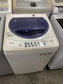 7.2kg Mesin Basuh Automatic Toshiba Refurbish Auto