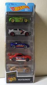 Hotwheels 5 Pack Nightburnerz Crx Lancer