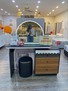 Meja Solek LED TOUCHSCREEN free Kerusi Siap Pasang