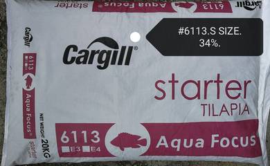 Cargill 6113 20kg Starter Tilapia Fish Feed Food