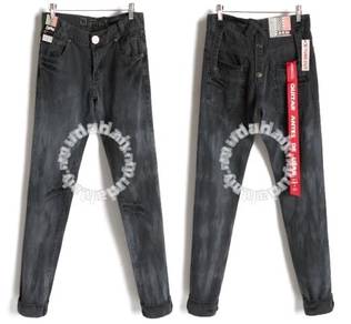 [12.12] STYLO UNIQUE JEANS SELUAR MEN DENiM PANTS