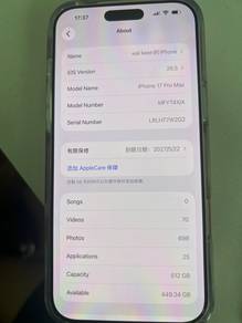 iPhone 17 promax 512GB