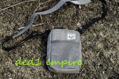 HERSCHEL - beg kantung kelabu (ASLI)