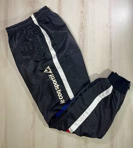 Le Coq Sportif Vintage Black Track Pants #DL Used