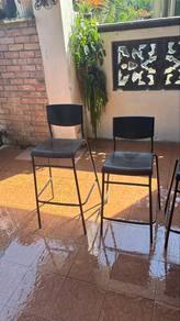 KERUSI BAR IKEA 1 SET(2 tinggi 2 rendah)