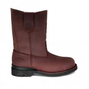 Maroon Safe Shoe BH4755 Men High Slip Black Hammer