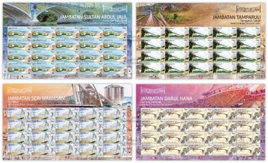 Mint Stamp Sheet Unique Structure Malaysia 2018