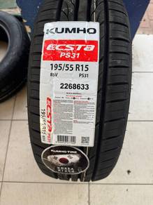 tayar baru kumho 195/ 55/15 tahun 26
