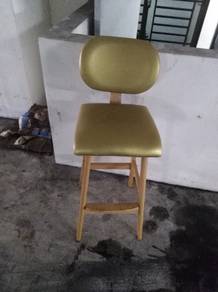 Gold Cushion High Bar Chair TZ453