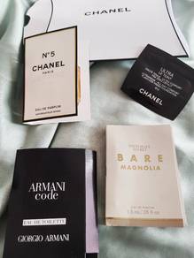 New Chanel fragrance travel set. 