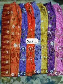 Batik terengganu sarung siap
