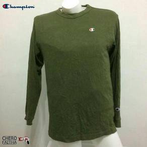 Champion long sleeve tshirt baju lengan panjang