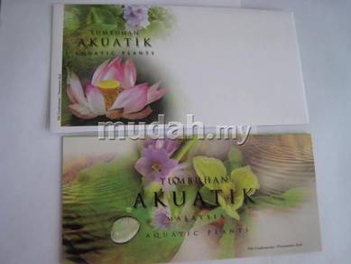 Pek Cenderamata Tumbuhan Akuatik