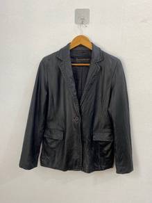 Seoul Collection Genuine Sheepskin Leather Blazer